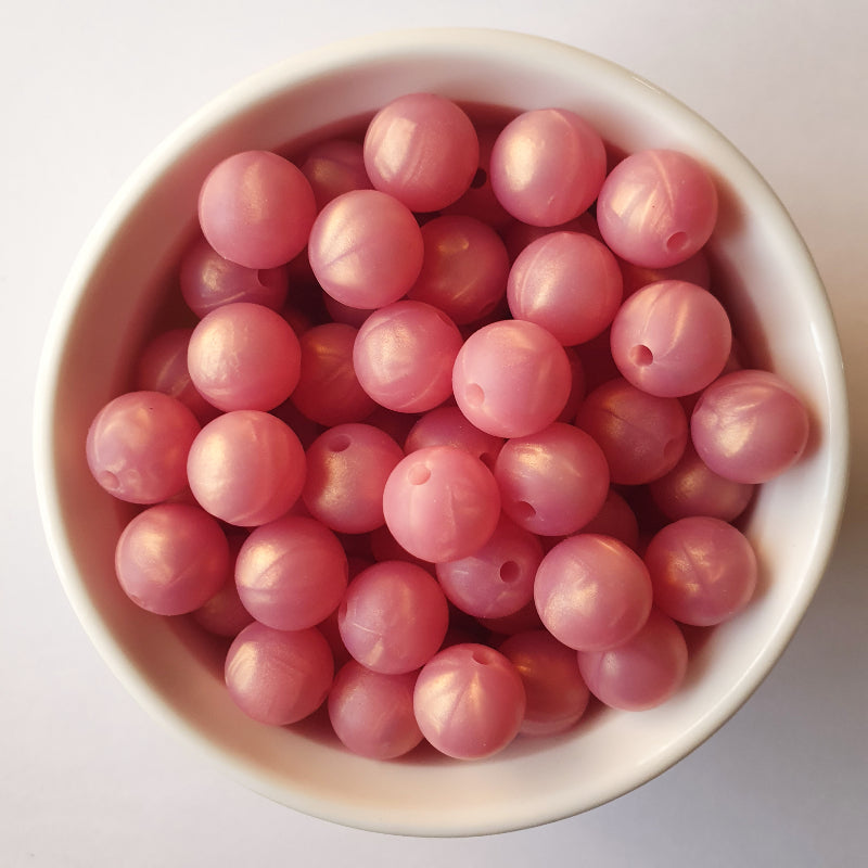 9mm round silicone beads - Hey Beadly