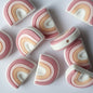 Blush Silicone Rainbow Beads | Hey Beadly