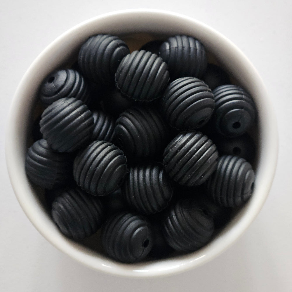 Spiral / Beehive Silicone Beads 14mm - Hey Beadly