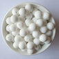 white round silicone beads - hey beadly