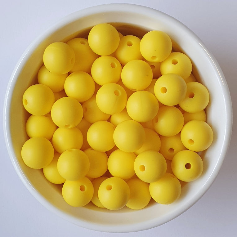 9mm round silicone beads - Hey Beadly