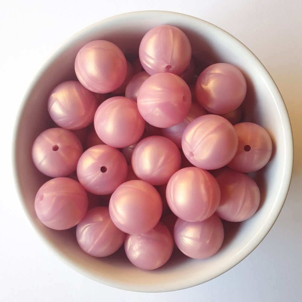 19mm Round Silicone Beads - Hey Beadly