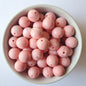 19mm Round Silicone Beads - Hey Beadly