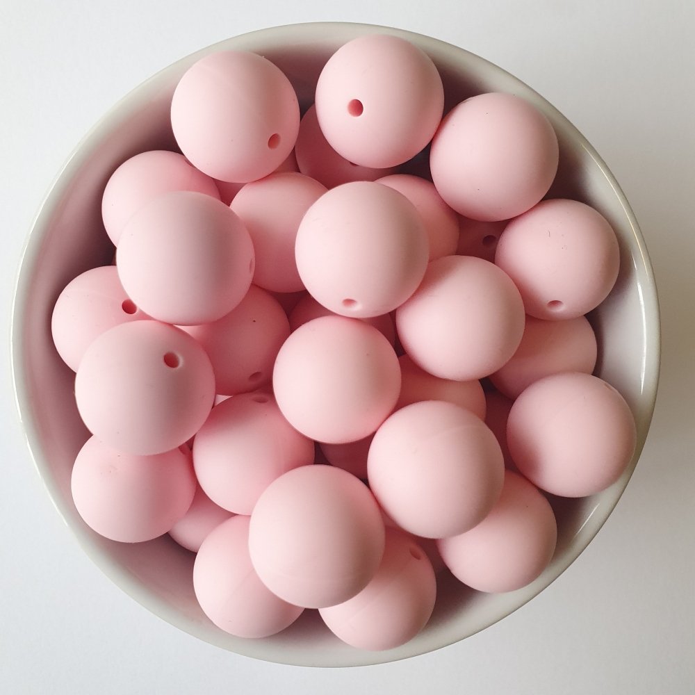 19mm Round Silicone Beads - Hey Beadly