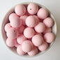 19mm Round Silicone Beads - Hey Beadly