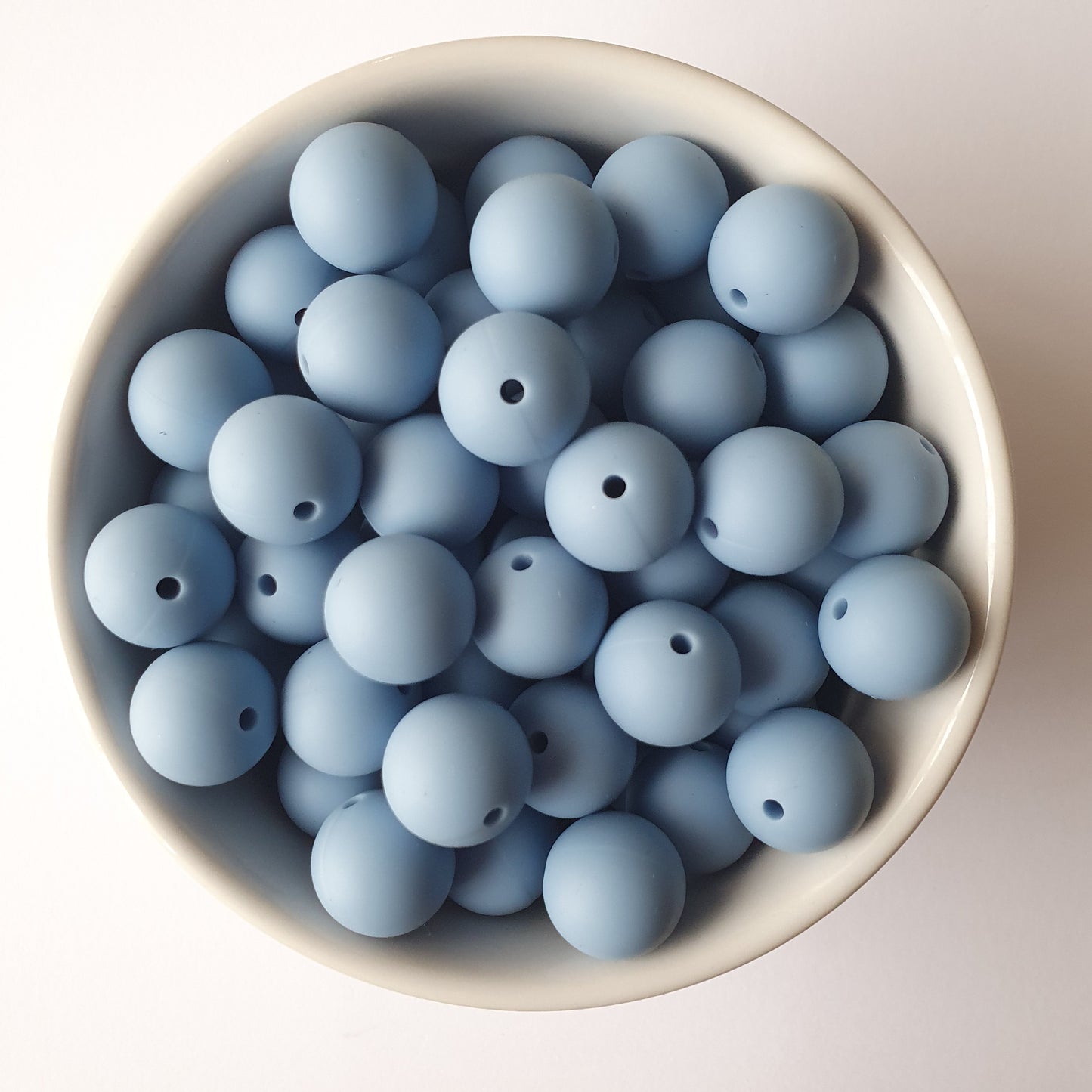15mm Round Silicone Beads