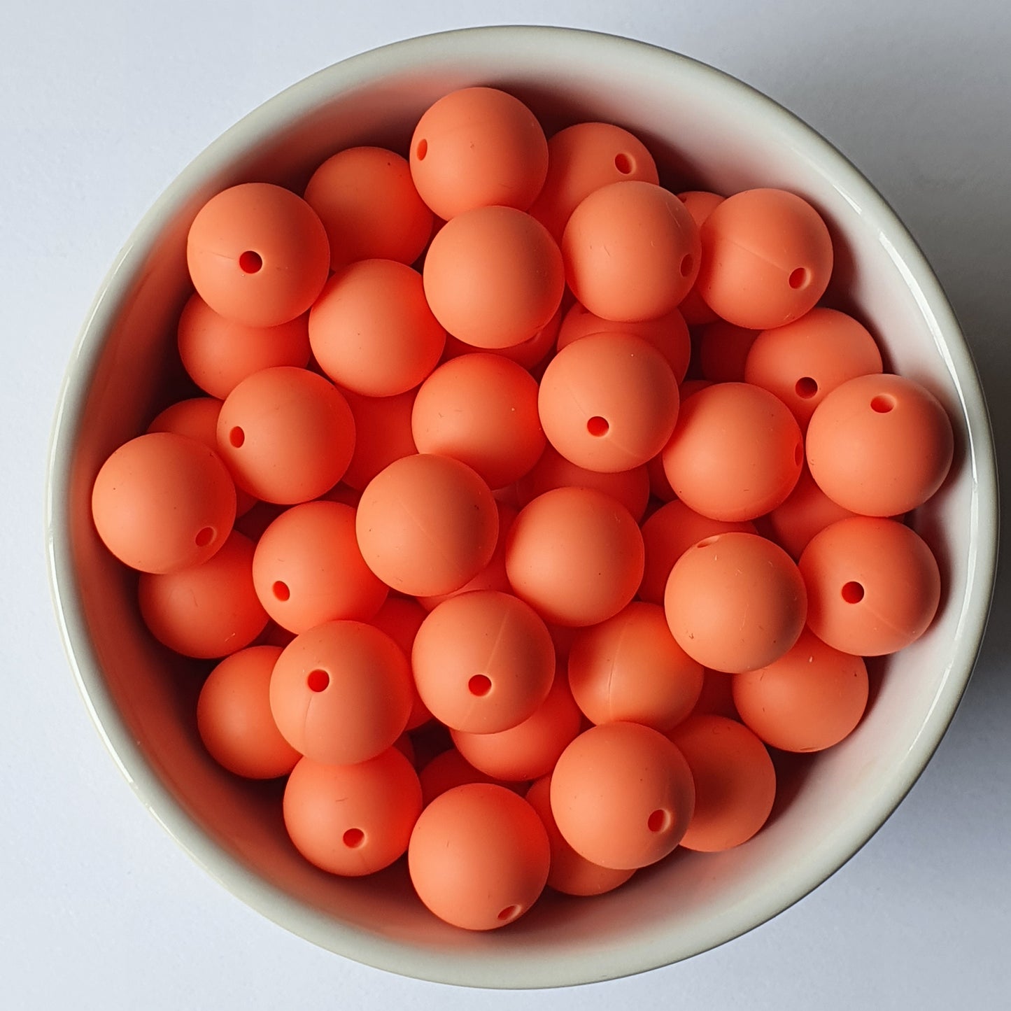 15mm Round Silicone Beads