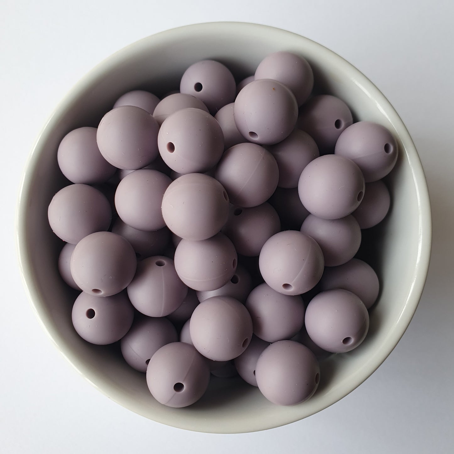 15mm Round Silicone Beads