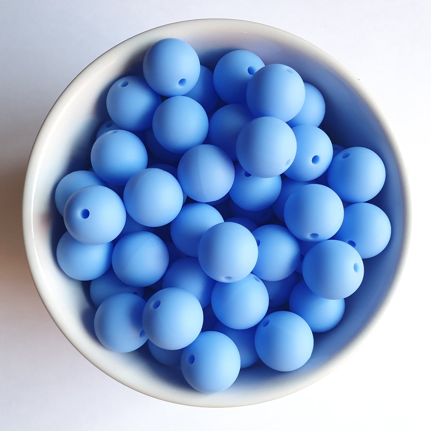 15mm Round Silicone Beads