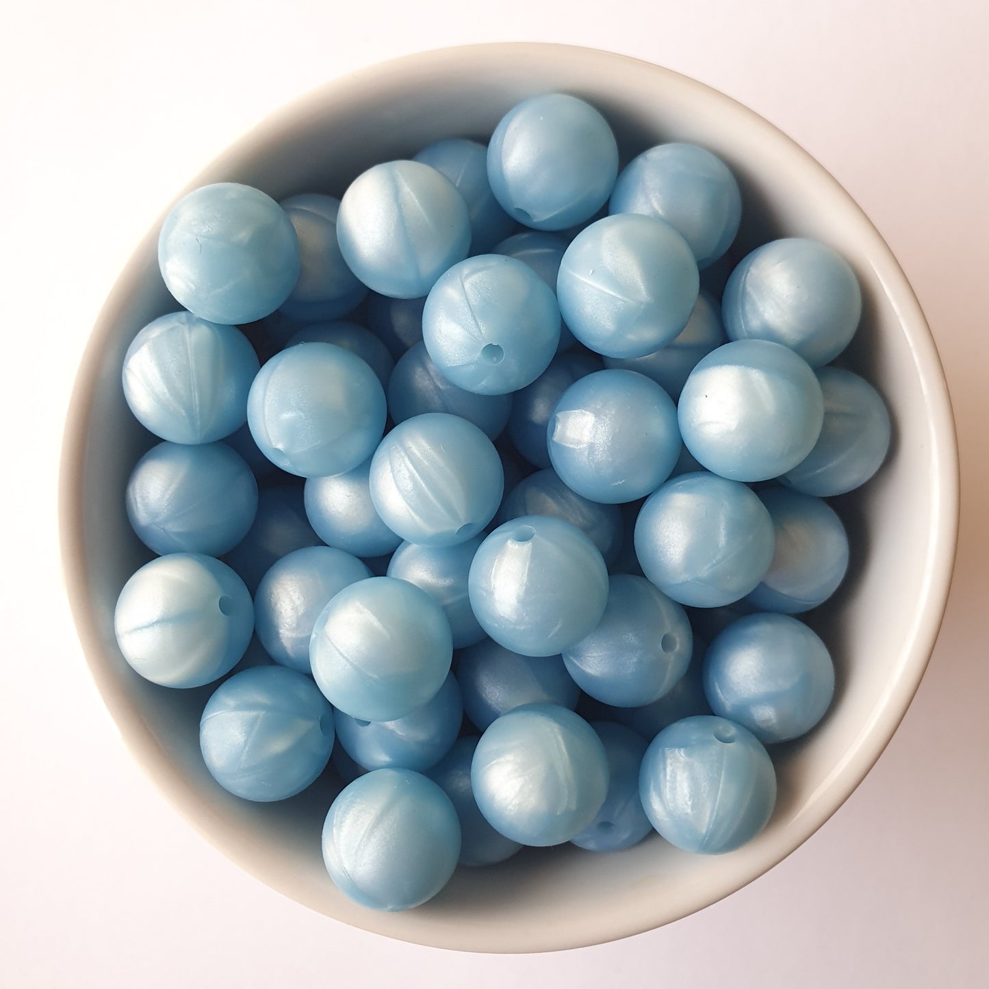 15mm Round Silicone Beads