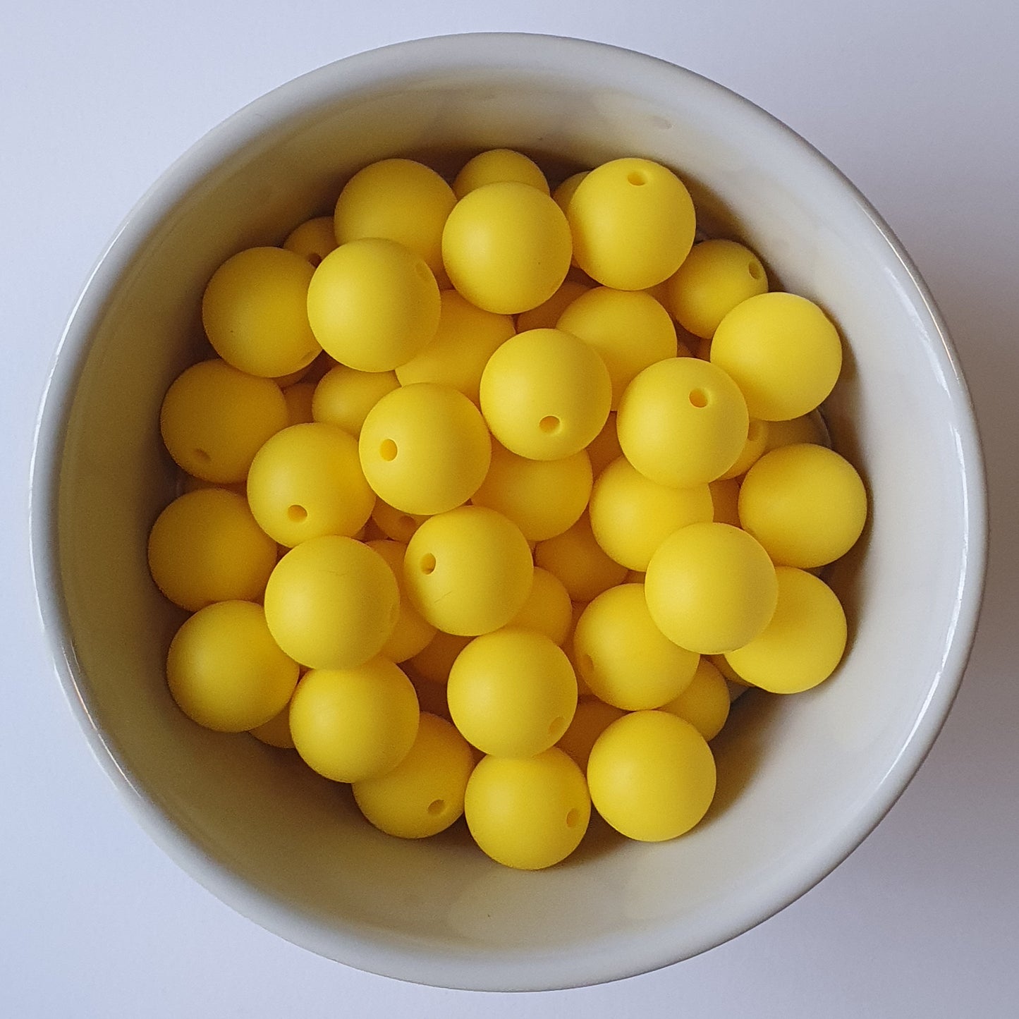 15mm Round Silicone Beads