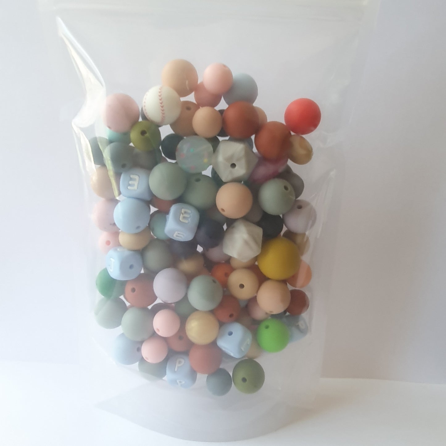 Mixed Silicone Beads