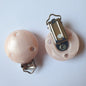 35mm Round Silicone Pacifier Clips - Hey Beadly
