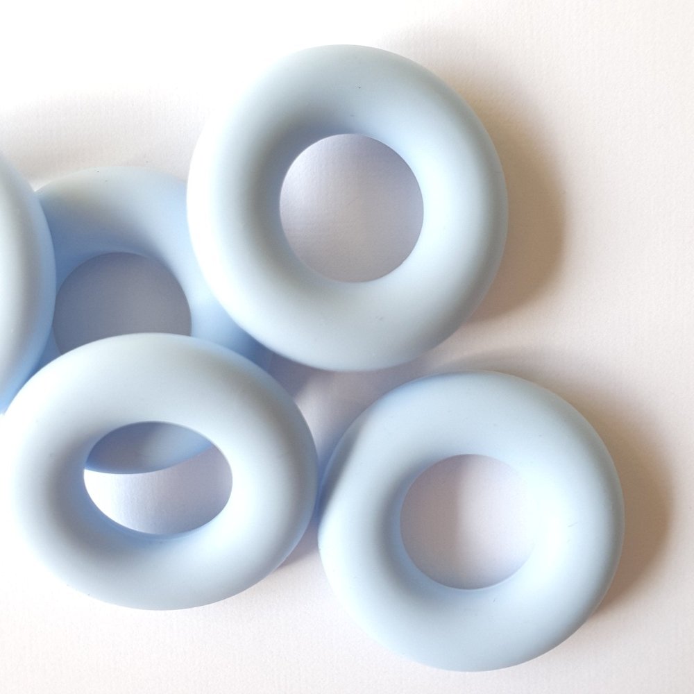 43mm Silicone Donut Ring - Hey Beadly