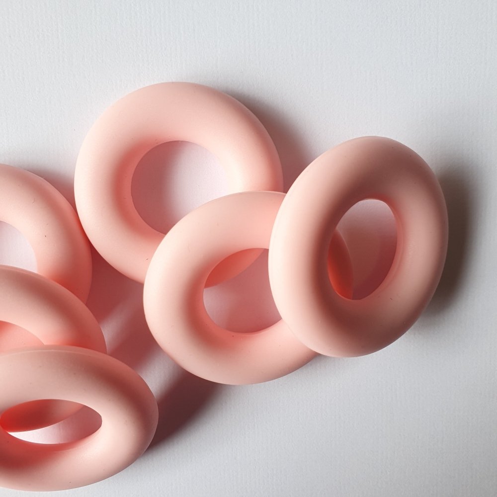 43mm Silicone Donut Ring - Hey Beadly