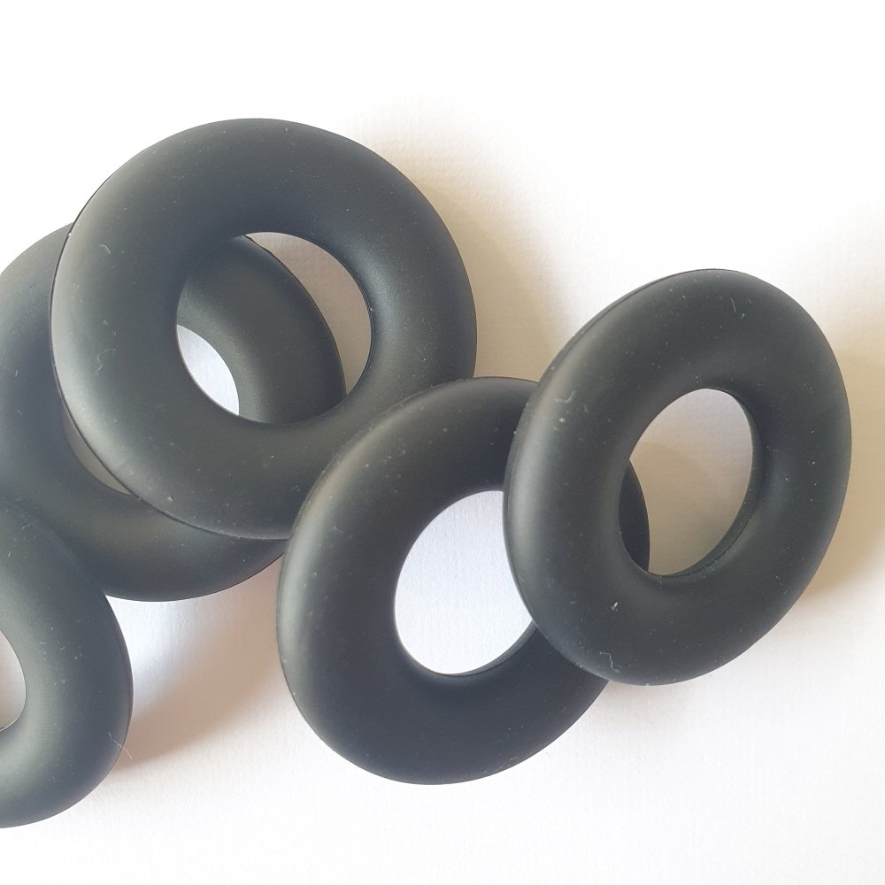 43mm Silicone Donut Ring - Hey Beadly