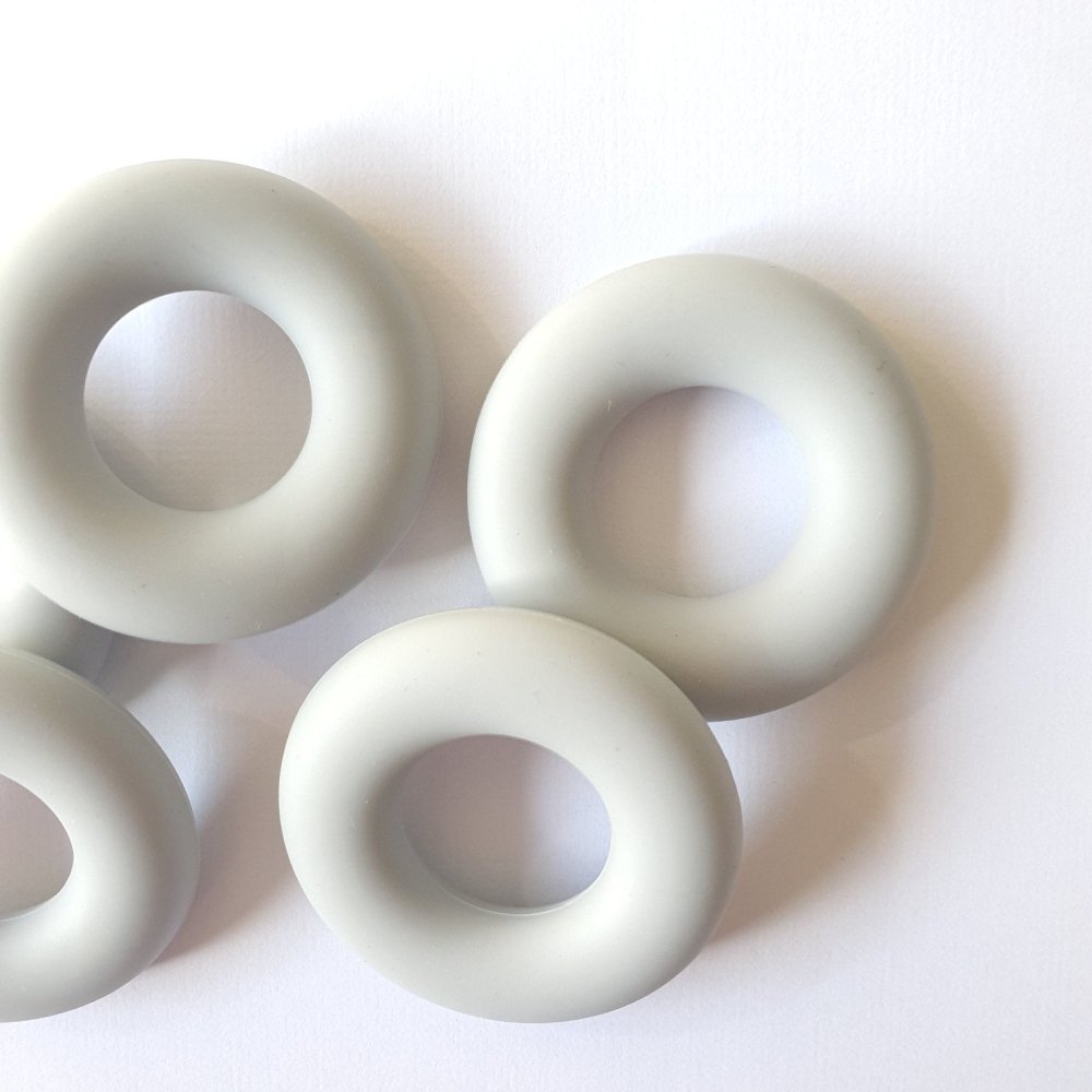 43mm Silicone Donut Ring - Hey Beadly