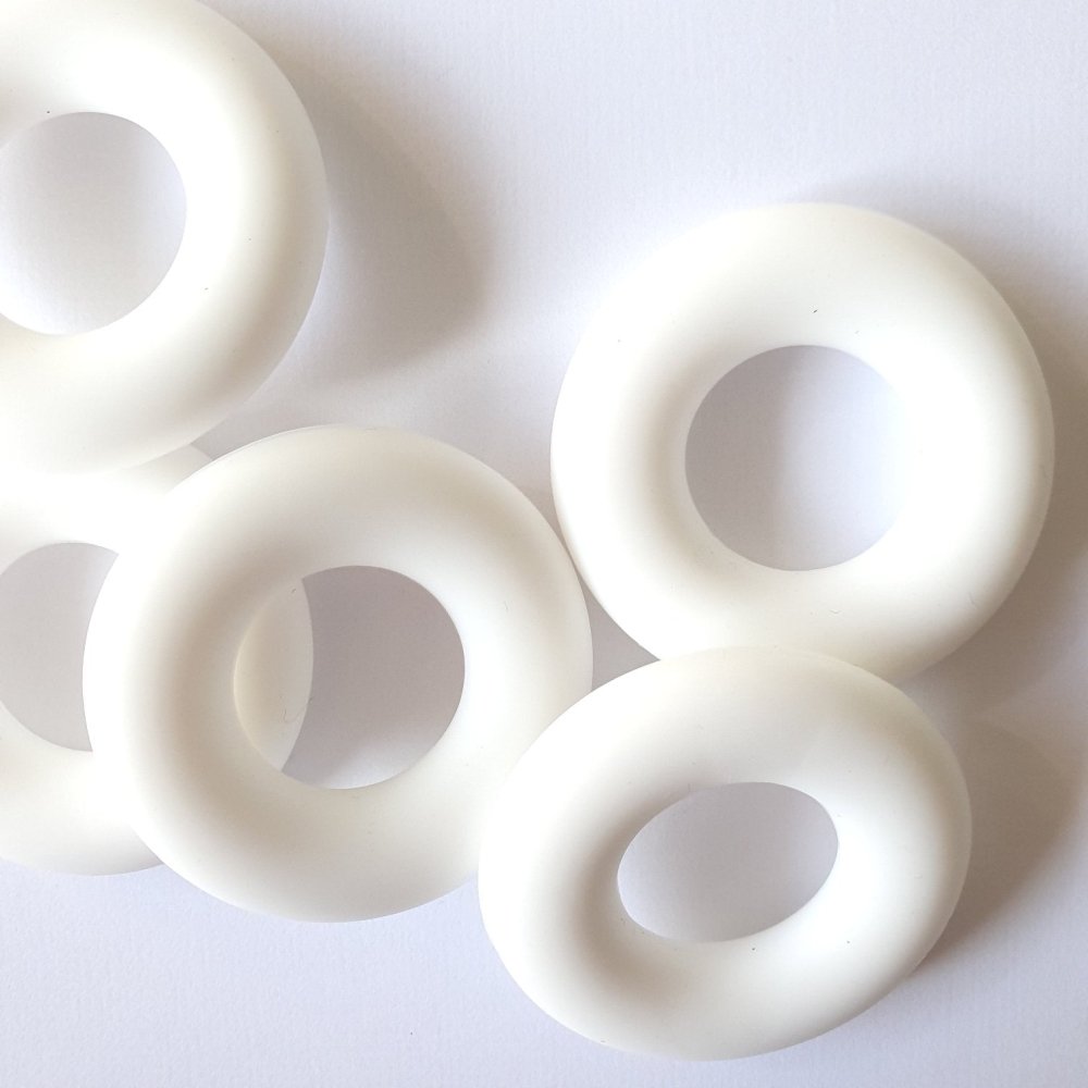 43mm Silicone Donut Ring - Hey Beadly