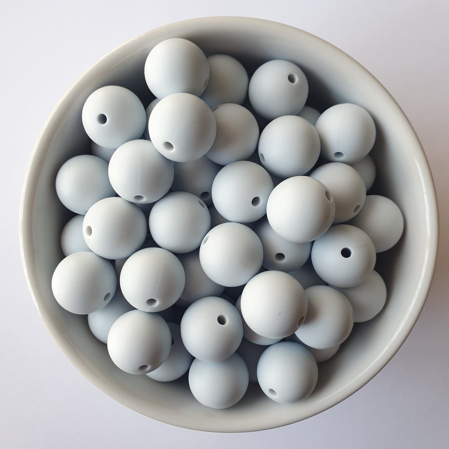 15mm Round Silicone Beads