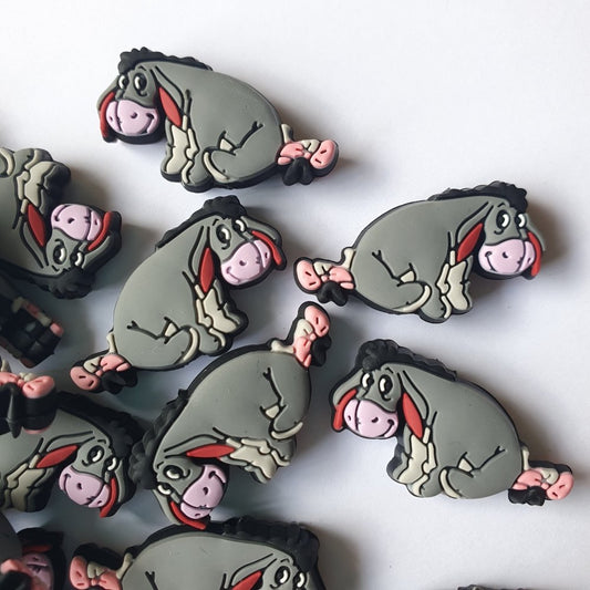 Eeyore Silicone Beads - Hey Beadly