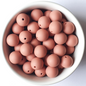 rose dawn silicone beads 15mm