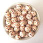 Autumn Terrazzo Print Silicone Beads - Hey Beadly