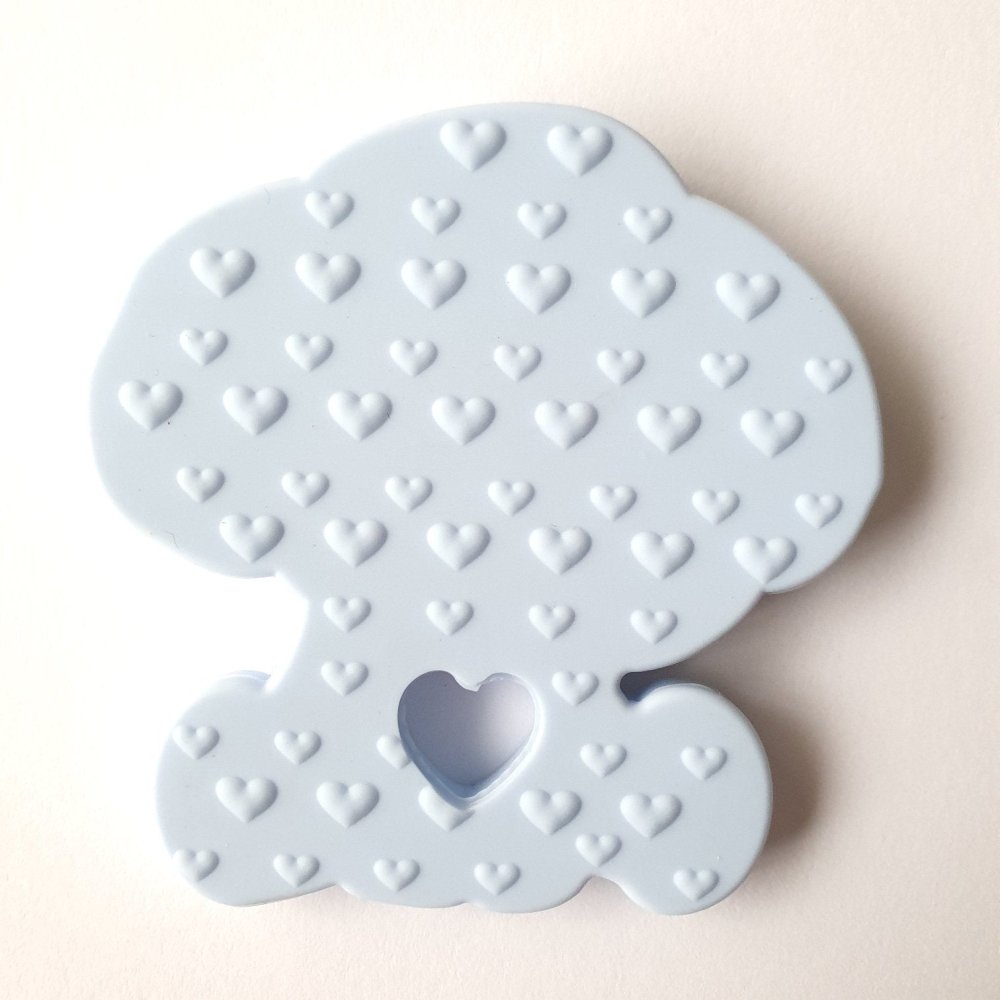 Blue Elephant Silicone Teether - Hey Beadly