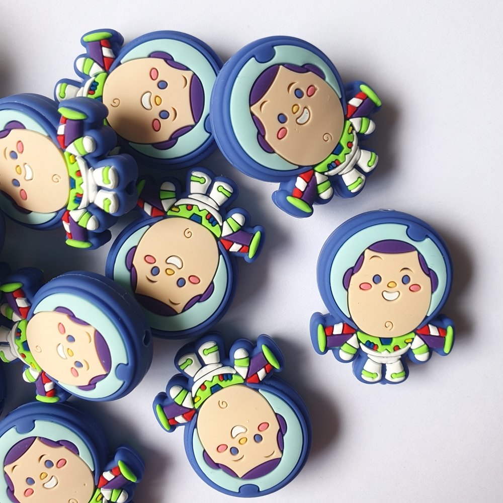 Buzz Lightyear Silicone Beads - Hey Beadly
