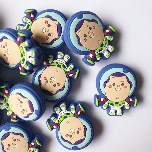 Buzz Lightyear Silicone Beads - Hey Beadly