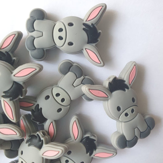 Donkey Silicone Beads - Hey Beadly
