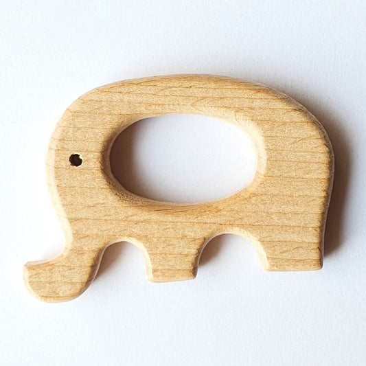 Elephant Beech Wood Teether - Hey Beadly