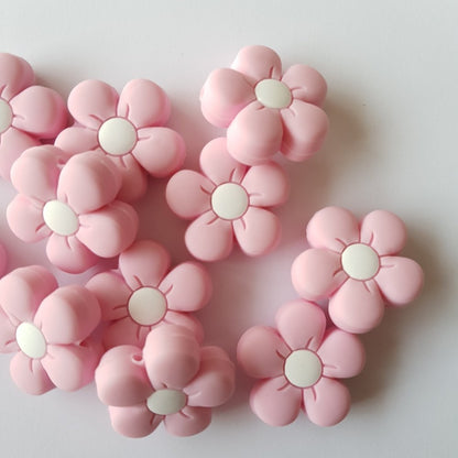 Flower Silicone Beads - Hey Beadly