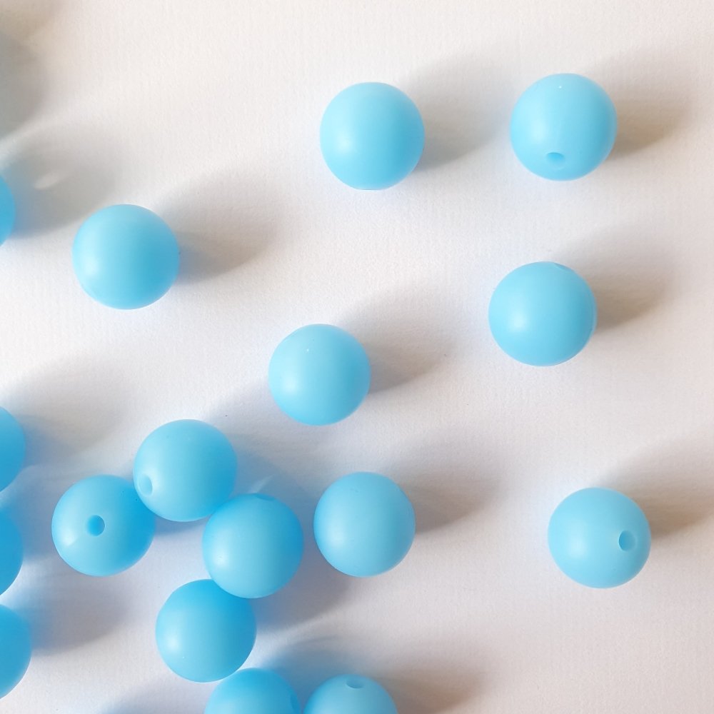 Glow in the Dark Silicone Beads - 12mm - Hey Beadly