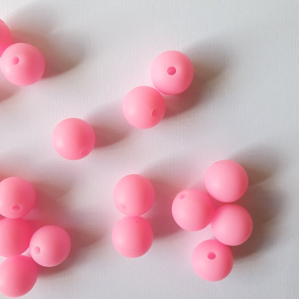 Glow in the Dark Silicone Beads - 12mm - Hey Beadly