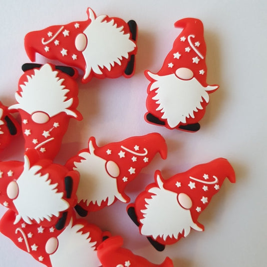 Gnome Silicone Beads - Hey Beadly
