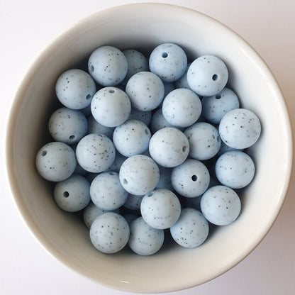 Speckled Silicone Beads - Hey Beadly