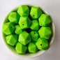 Icosa Silicone Beads - 14mm and 17mm - Hey Beadly