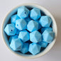 Icosa Silicone Beads - 14mm and 17mm - Hey Beadly