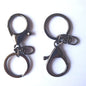 Keyring & Clip - Gunmetal - Hey Beadly