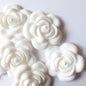 Large Rose Silicone Beads - Hey Beadly