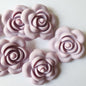 Large Rose Silicone Beads - Hey Beadly