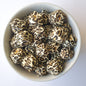 Leopard Print Silicone Hexagon Beads - Hey Beadly