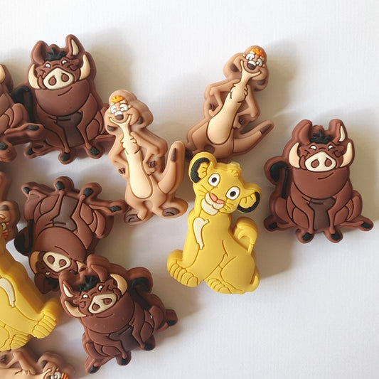 Lion King Silicone Beads - Hey Beadly