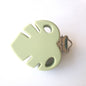 Monstera Leaf Silicone Pacifier Clips - Hey Beadly