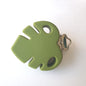 Monstera Leaf Silicone Pacifier Clips - Hey Beadly