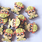 Paw Patrol - Rubble Silicone Beads - Hey Beadly