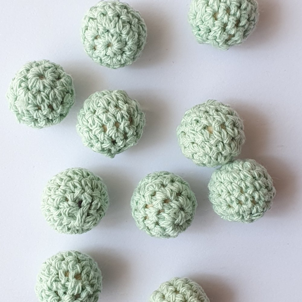 Round Crochet Beads - Hey Beadly
