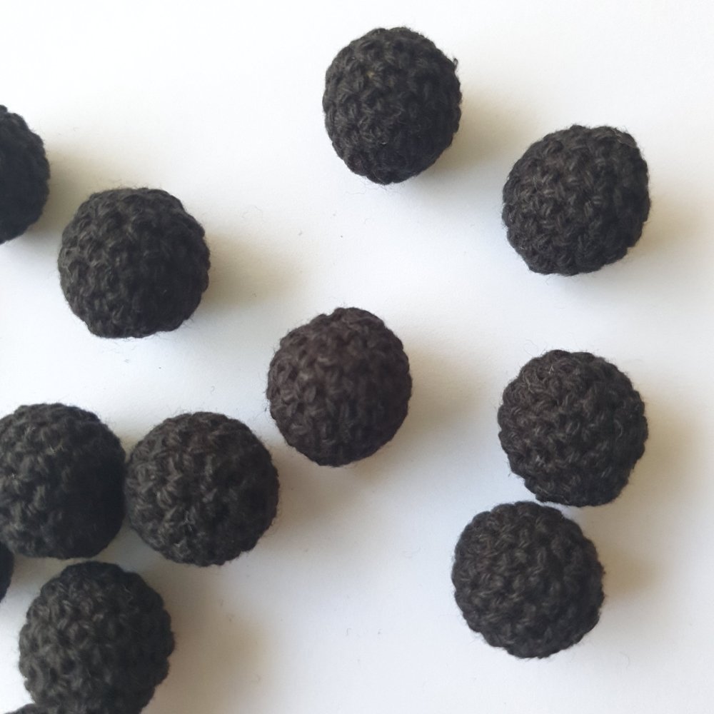 Round Crochet Beads - Hey Beadly