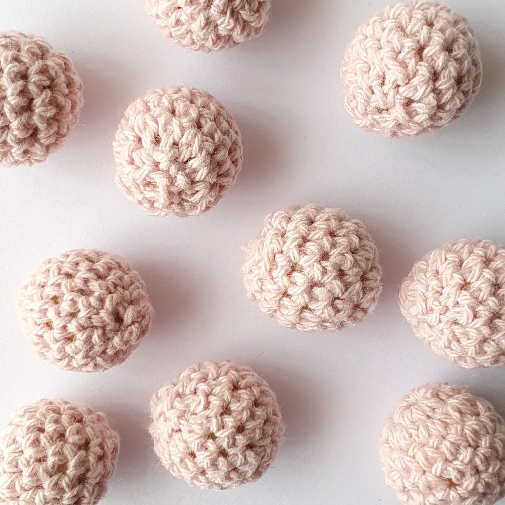 Round Crochet Beads - Hey Beadly