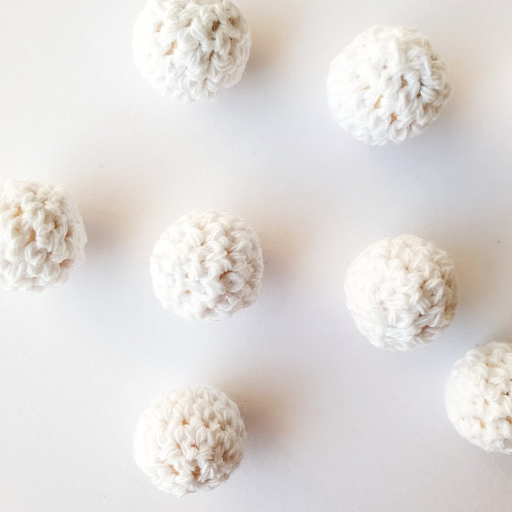Round Crochet Beads - Hey Beadly